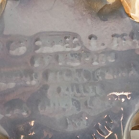 Jim Beam Liquor Decanter Distillery Whiskey Empty Vase Bottle Gold Regal China - Picture 10 of 13